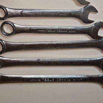 Lot of 8 Combination Wrenches – Drop Forged Steel (Japan & Taiwan)