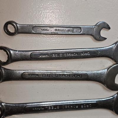Lot of 8 Combination Wrenches – Drop Forged Steel (Japan & Taiwan)