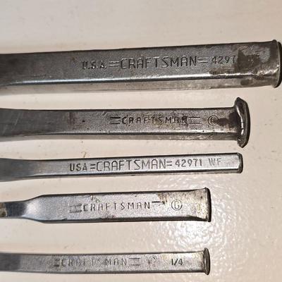 Craftsman Cold Chisel Set – 5-Piece USA Made