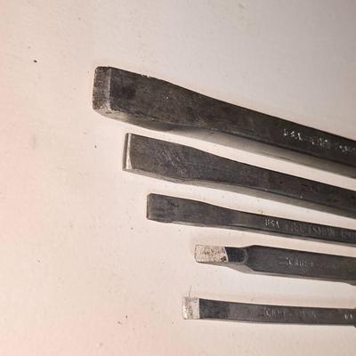 Craftsman Cold Chisel Set – 5-Piece USA Made