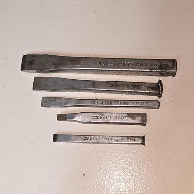 Craftsman Cold Chisel Set – 5-Piece USA Made