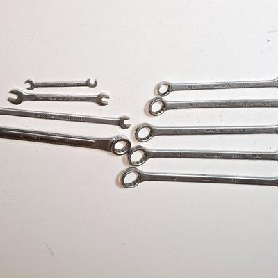 Assorted Vi-Chrome Combination Wrenches – SAE Sizes