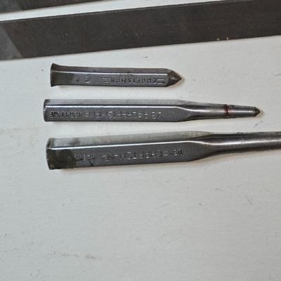 Lot of Metalworking Hand Tools – Files & Punches