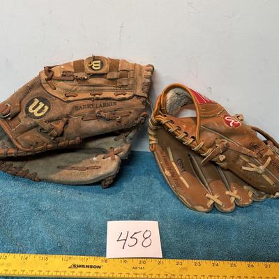 Ball Glove Lot