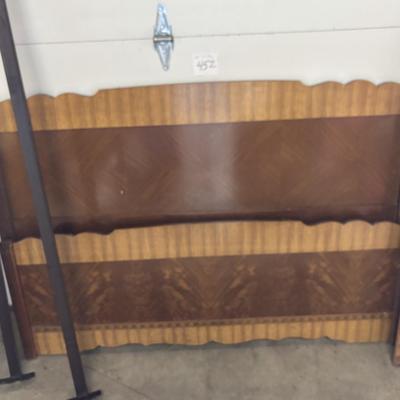 Vintage Art Deco Bed Frame