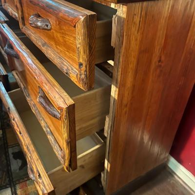 Live Edge Seven Drawer Dresser (PB-MG)