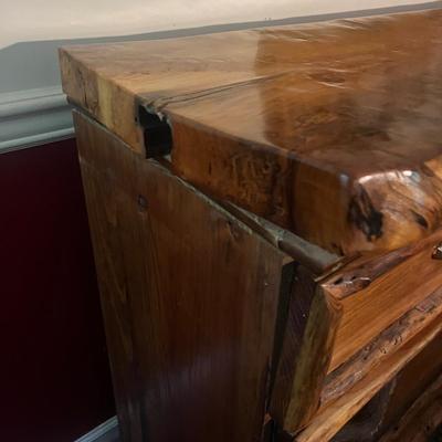 Live Edge Seven Drawer Dresser (PB-MG)