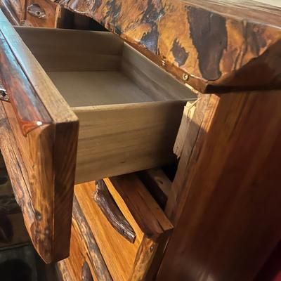 Live Edge Seven Drawer Dresser (PB-MG)