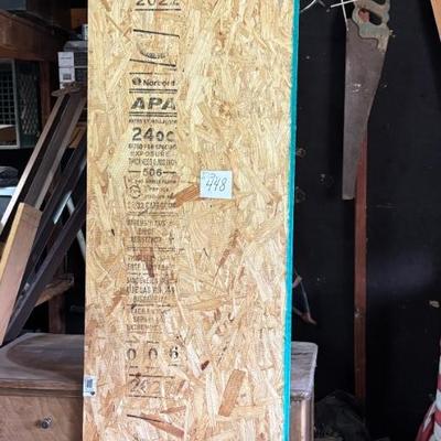 Sheet of Pressed Board