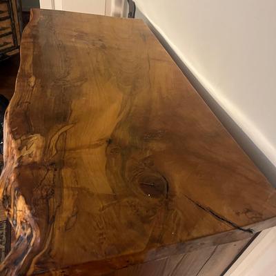 Live Edge Five Drawer Chest of Drawers (PB-MG)