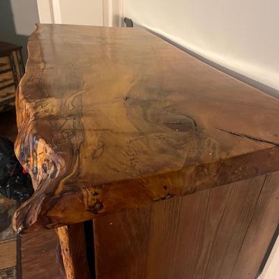 Live Edge Five Drawer Chest of Drawers (PB-MG)