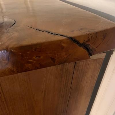Live Edge Five Drawer Chest of Drawers (PB-MG)