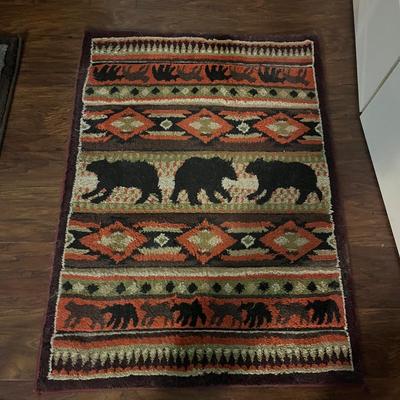Four Bear Themed Area Rugs (PB-MG)