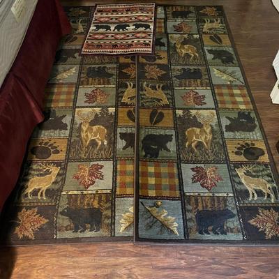Four Bear Themed Area Rugs (PB-MG)