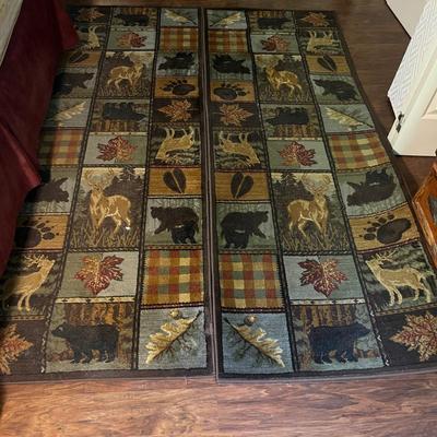 Four Bear Themed Area Rugs (PB-MG)