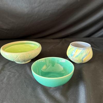 Crackle Glaze Vases and Bowls (FP-BM)