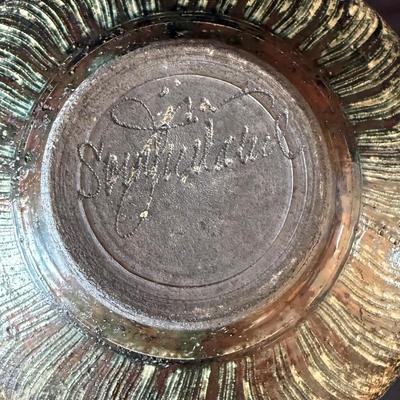 Signed Earthy Vase with Stunning Glaze (FP-BM)