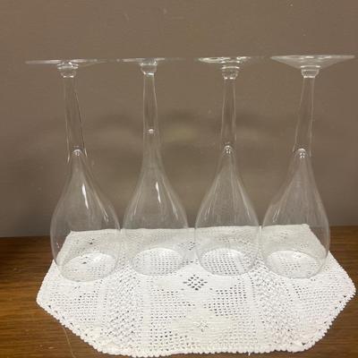 Tulip Champagne Flute Glasses