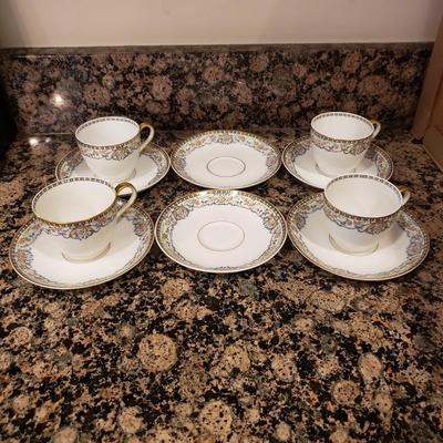UPDATED Theodore Haviland Limoges Demitasse Cups with Saucers (FP-BM)
