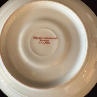 UPDATED Theodore Haviland Limoges Demitasse Cups with Saucers (FP-BM)
