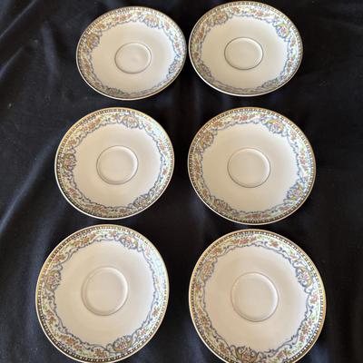 UPDATED Theodore Haviland Limoges Demitasse Cups with Saucers (FP-BM)