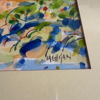 Blue Landscape by Joanne Nachman (BR1-BM)
