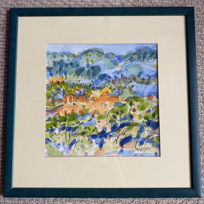 Blue Landscape by Joanne Nachman (BR1-BM)