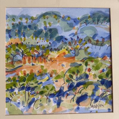 Blue Landscape by Joanne Nachman (BR1-BM)