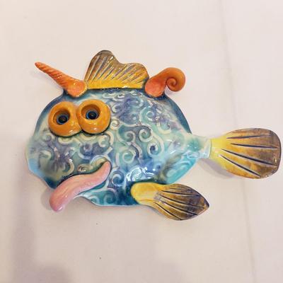 Fish Themed Pottery & Art by Paul Sumner and Paul Frete (D-KD)