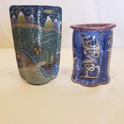 Fish Themed Pottery & Art by Paul Sumner and Paul Frete (D-KD)