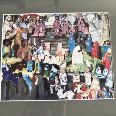 Kitschy Nativity Scene Collage (BR1-BM)