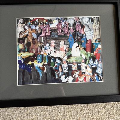 Kitschy Nativity Scene Collage (BR1-BM)