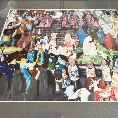 Kitschy Nativity Scene Collage (BR1-BM)