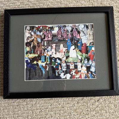 Kitschy Nativity Scene Collage (BR1-BM)