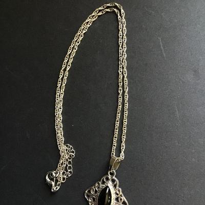 Toni Black Onyx necklace