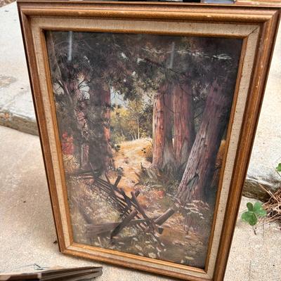 Mixed lot of Wall art - 5 prints