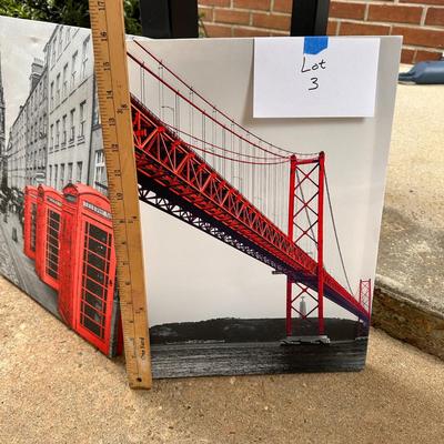 Mixed lot of Wall art - 2 prints