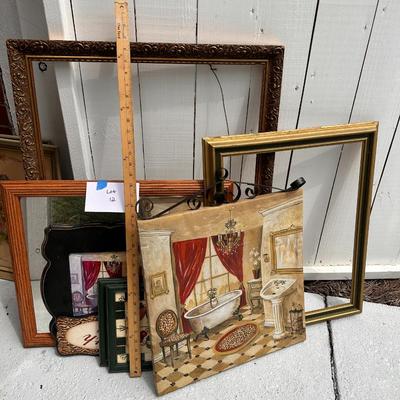 Mixed lot of Wall art - prints, mirror, frames