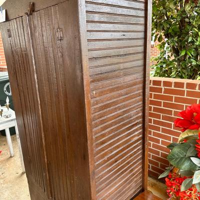 Antique Primitive cabinet, wardrobe