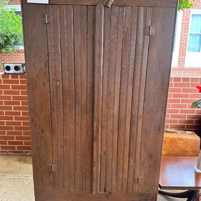 Antique Primitive cabinet, wardrobe