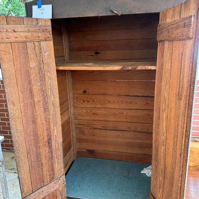 Antique Primitive cabinet, wardrobe