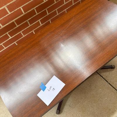 Vintage mahogany coffee table