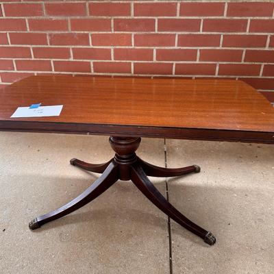 Vintage mahogany coffee table