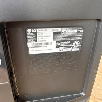Lot of TV with dvd and computer monitor