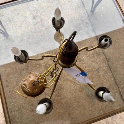 Vintage 4 arm Chandelier