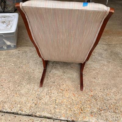 Large vintage rocking chair