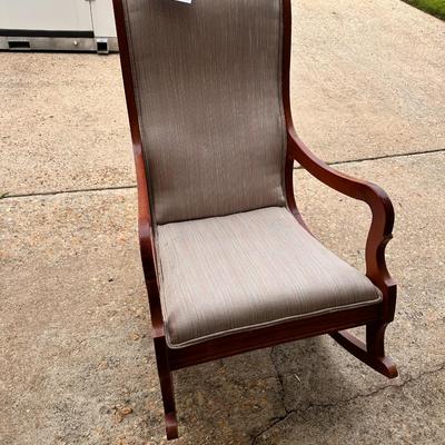 Large vintage rocking chair