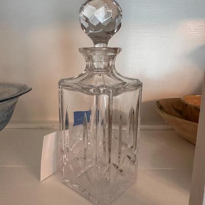 Atlantis lead Crystal Decanter