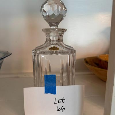 Atlantis lead Crystal Decanter
