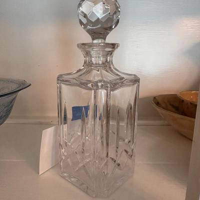 Atlantis lead Crystal Decanter